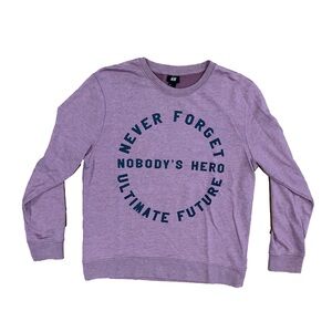 H&M Purple Sweater